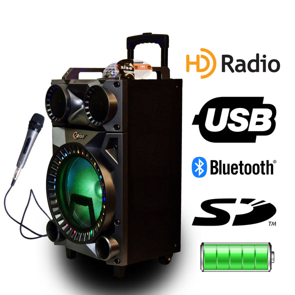 QPB-11201 High Power 7000W Rechargeable Bluetooth karaoke speaker